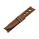 Rally Leather Brown Chestnut Strap,  Stitching Bronze