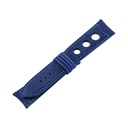 Rally Nubuck Blue Royal Strap,  Stitching Blue