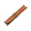 Classic Leather Cognac Strap,  Stitching Bronze