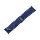 Classic Nubuck Blue Royal Strap,  Stitching White