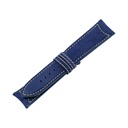 Classic Nubuck Blue Royal Strap,  Stitching Yellow