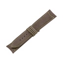 Classic Nubuck Taupe Strap,  Stitching Green Light