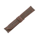 Classic Nubuck Taupe Strap,  Stitching Red