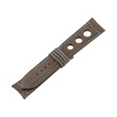 Rally Nubuck Taupe Strap,  Stitching Blue Light