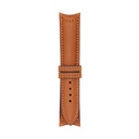 Classic Leather Cognac Strap,  Stitching Orange