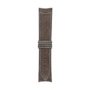 Classic Nubuck Taupe Strap,  Stitching Blue Light