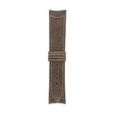 Classic Nubuck Taupe Strap,  Stitching Bronze