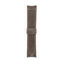 Classic Nubuck Taupe Strap,  Stitching White