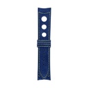 Rally Nubuck Blue Royal Strap,  Stitching Green Light